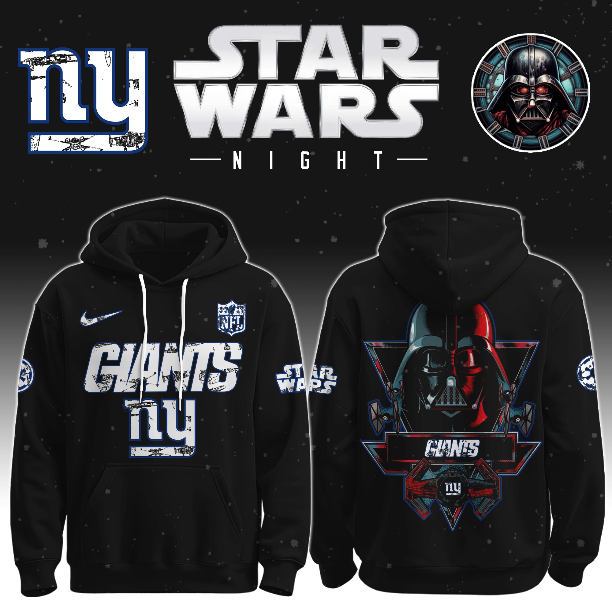 New-York-Giants-Star-Wars-Limited-Editions-Performance-Unisex-Hoodie New York Giants Star Wars Limited Editions Performance Unisex Hoodie