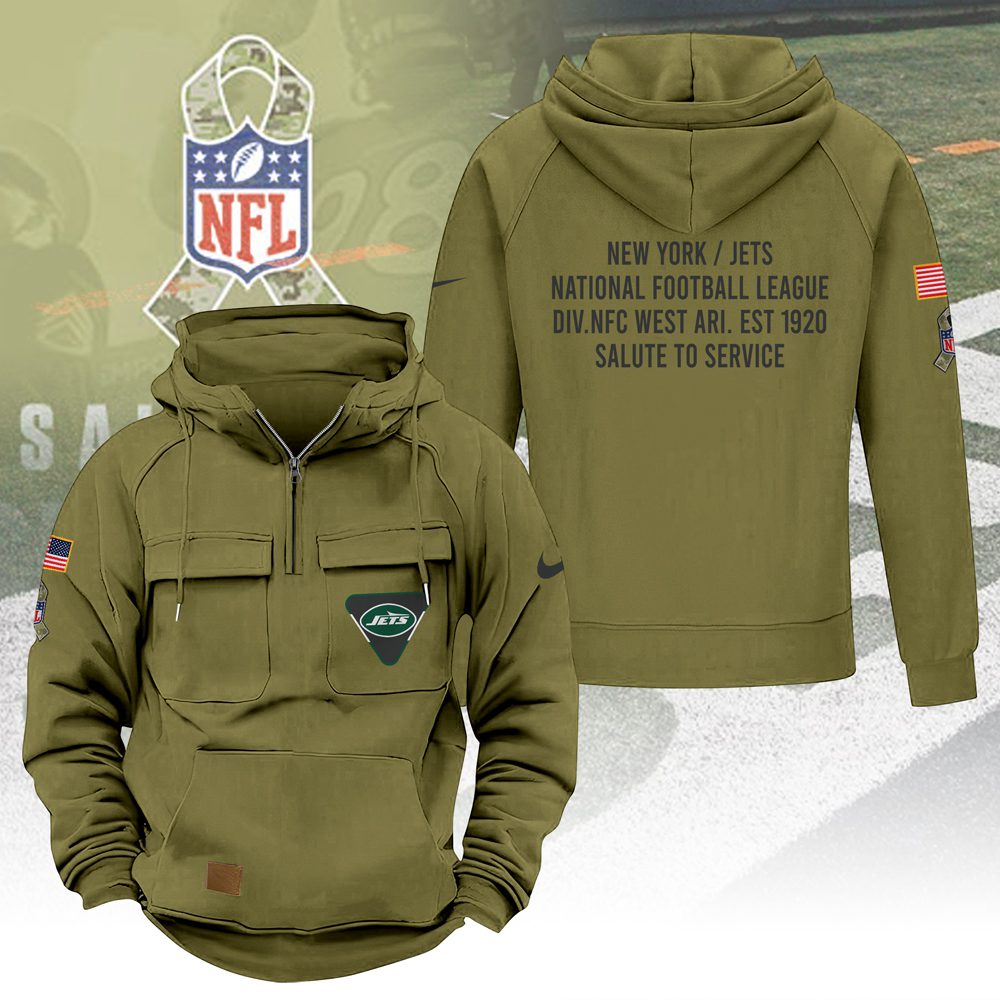 New-York-Jets-2025-Salute-to-Service-Military-Green-Vintage-Quarter-Zip-Hoodie-1