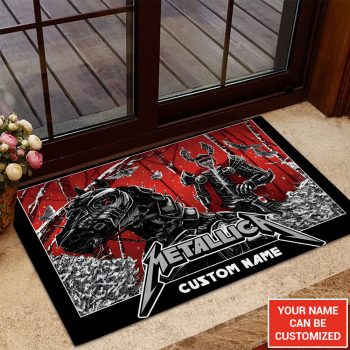 Personalized Metallica Custom Doormat DMM1261