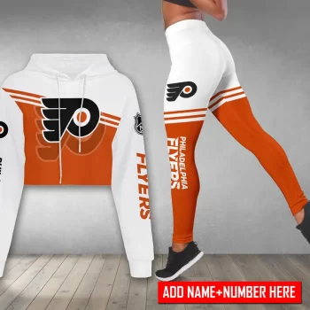 Philadelphia Flyers Personalized Combo Croptop Hoodie And Leggings CHL1195