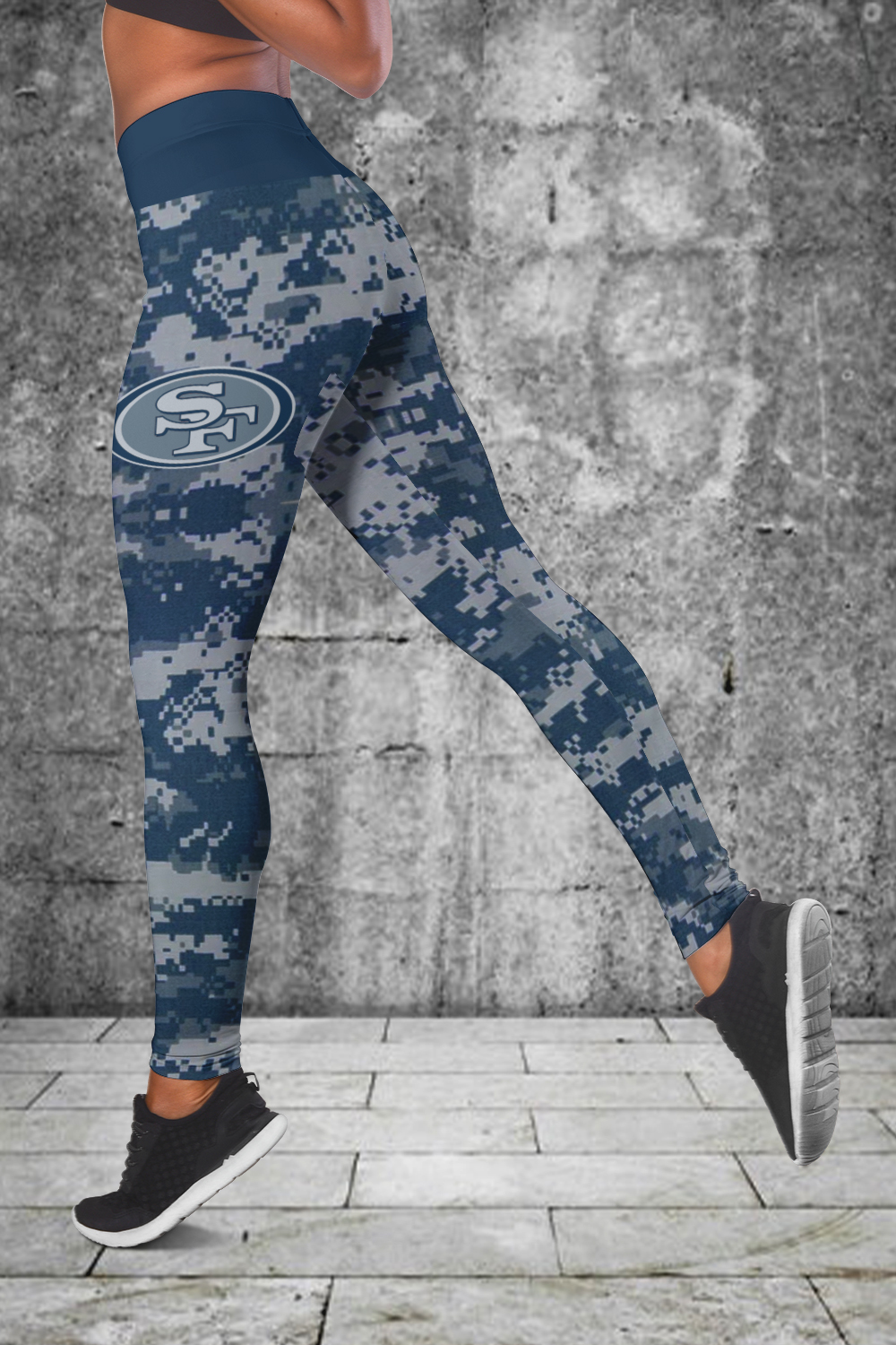 San-Francisco-49ers-Personalized-Combo-Croptop-Hoodie-And-Leggings-CHL1140-3