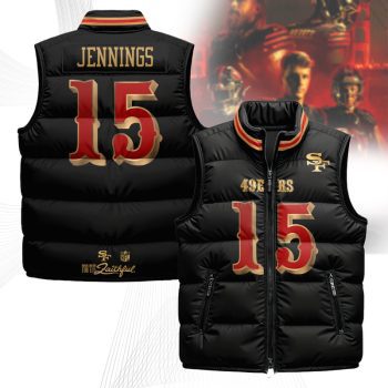 San Francisco 49ers Rivalry Series Puffer Vest Sleeveless Down Jacket- Jauan Jennings - 15