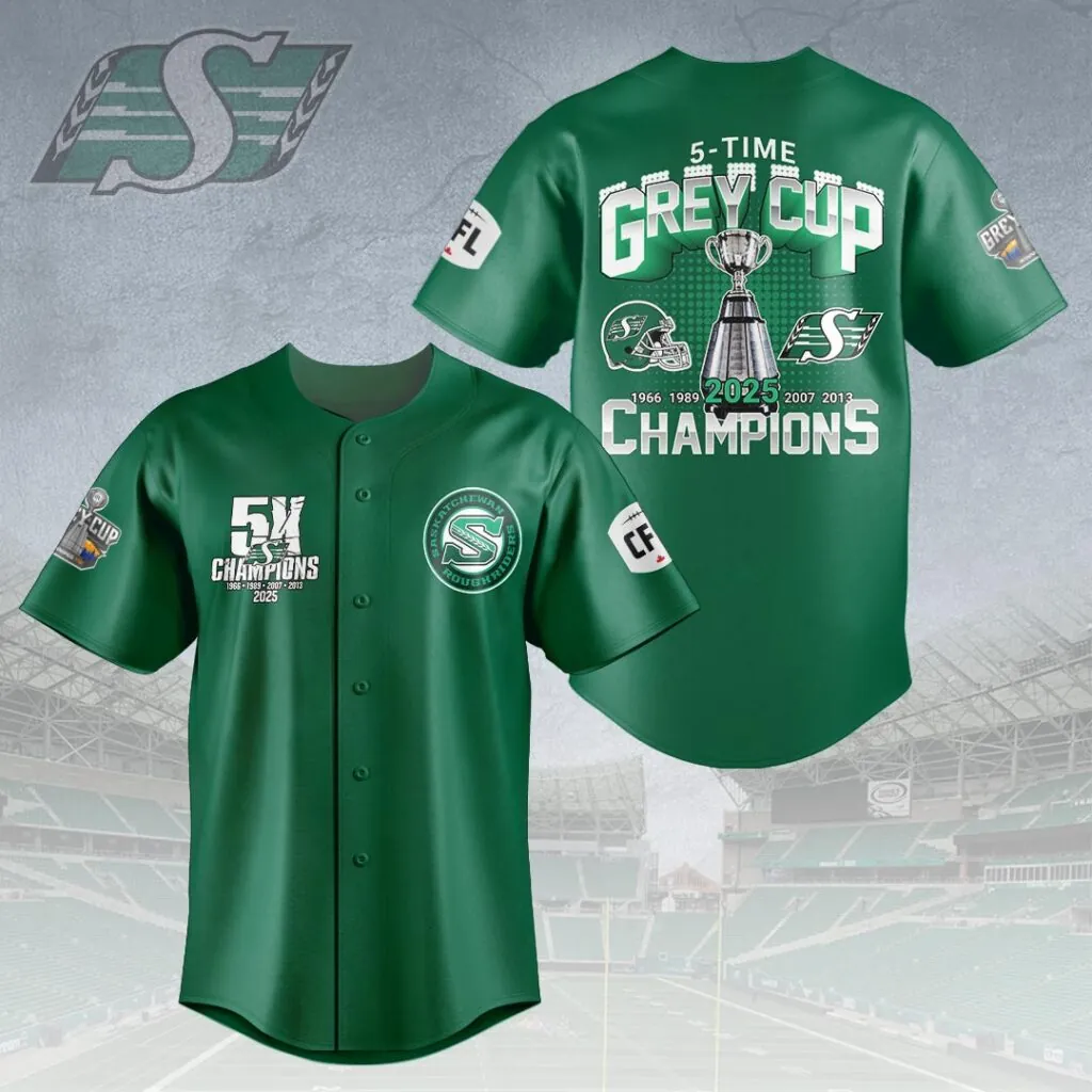 Saskatchewan-Roughriders-2025-Grey-Cup-Champions-Baseball-Jersey-NDT1088-1