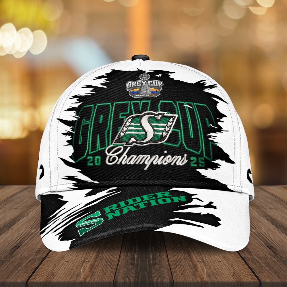 Saskatchewan-Roughriders-2025-Grey-Cup-Champions-Classic-Cap-NDT1257 Saskatchewan Roughriders 2025 Grey Cup Champions Classic Cap NDT1257