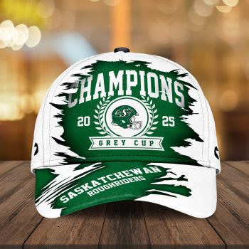 Saskatchewan Roughriders 2025 Grey Cup Champions Classic Cap NDT1262