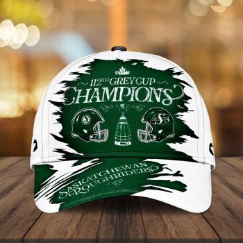 Saskatchewan Roughriders 2025 Grey Cup Champions Classic Cap NDT1266