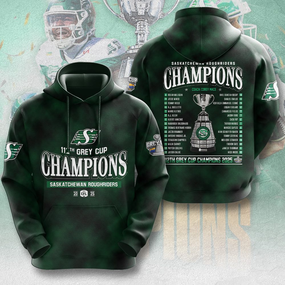 Saskatchewan-Roughriders-2025-Grey-Cup-Champions-Unisex-Performance-Hoodie-NDT1013 Saskatchewan Roughriders 2025 Grey Cup Champions Unisex Performance Hoodie NDT1013