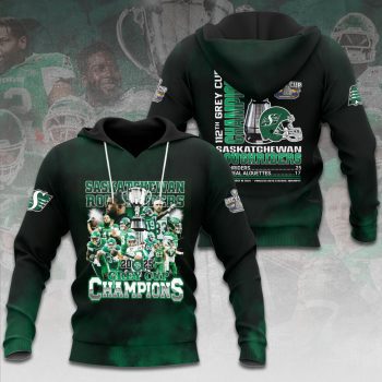 Saskatchewan Roughriders 2025 Grey Cup Champions Unisex Performance Hoodie NDT1042