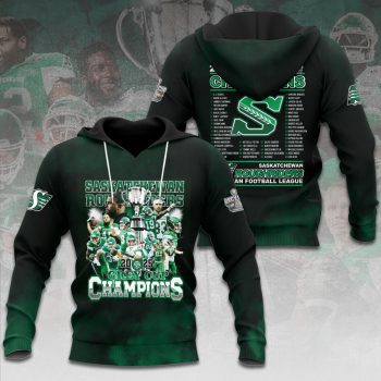 Saskatchewan Roughriders 2025 Grey Cup Champions Unisex Performance Hoodie NDT1047