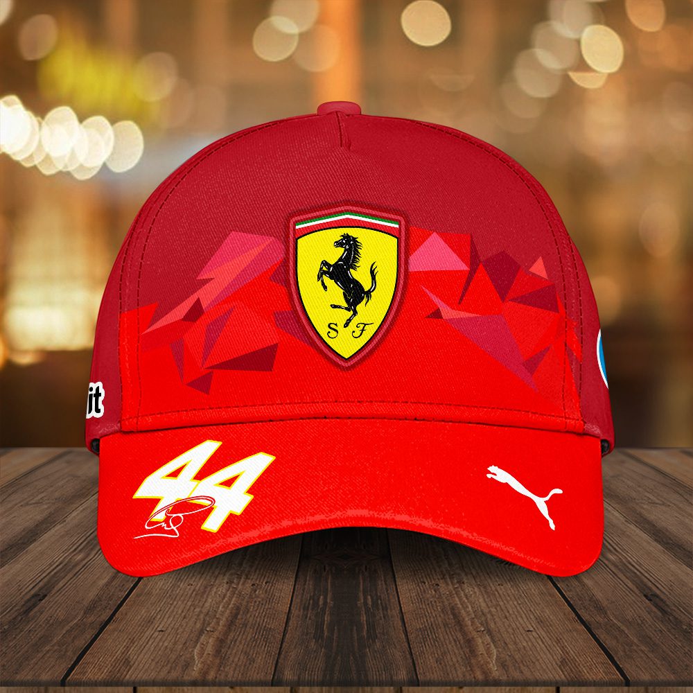 Scuderia-Ferrari-Las-Vegas-x-Lewis-Hamilton-Classic-Cap-NDT1240 Scuderia Ferrari Las Vegas x Lewis Hamilton Classic Cap NDT1240