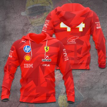 Scuderia Ferrari Las Vegas x Lewis Hamilton Unisex Performance Hoodie NDT1050