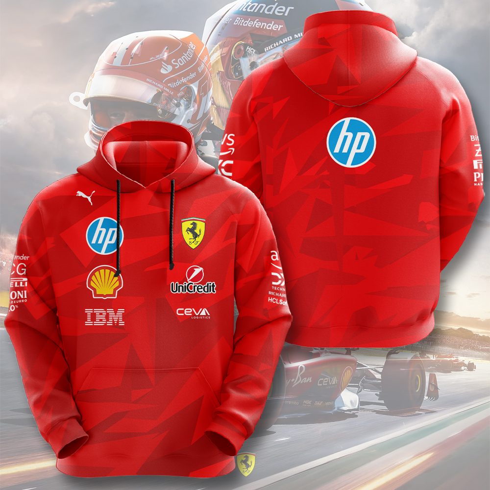Scuderia-Ferrari-Unisex-Performance-Hoodie-NDT1025 Scuderia Ferrari Unisex Performance Hoodie NDT1025