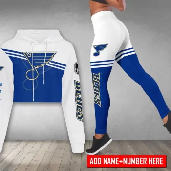 St. Louis Blues Personalized Combo Croptop Hoodie And Leggings CHL1175