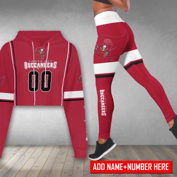 Tampa Bay Buccaneers Personalized Combo Croptop Hoodie And Leggings CHL1171