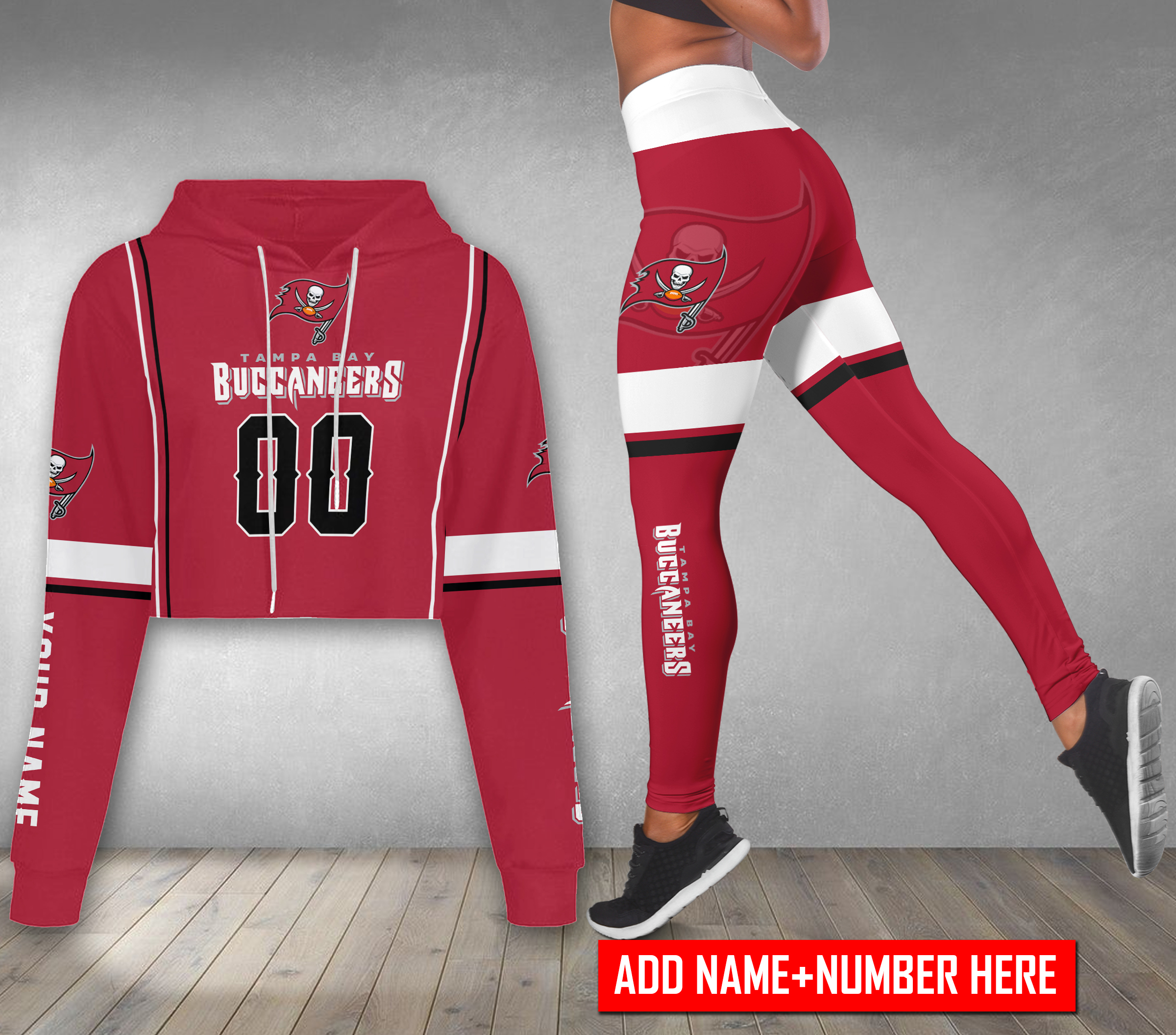 Tampa-Bay-Buccaneers-Personalized-Combo-Croptop-Hoodie-And-Leggings-CHL1171 Tampa Bay Buccaneers Personalized Combo Croptop Hoodie And Leggings CHL1171