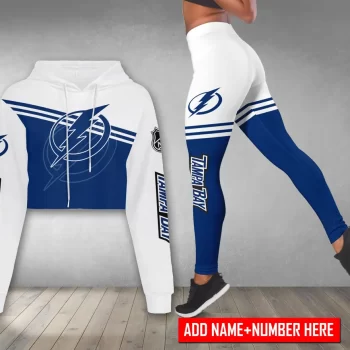 Tampa Bay Lightning Personalized Combo Croptop Hoodie And Leggings CHL1193
