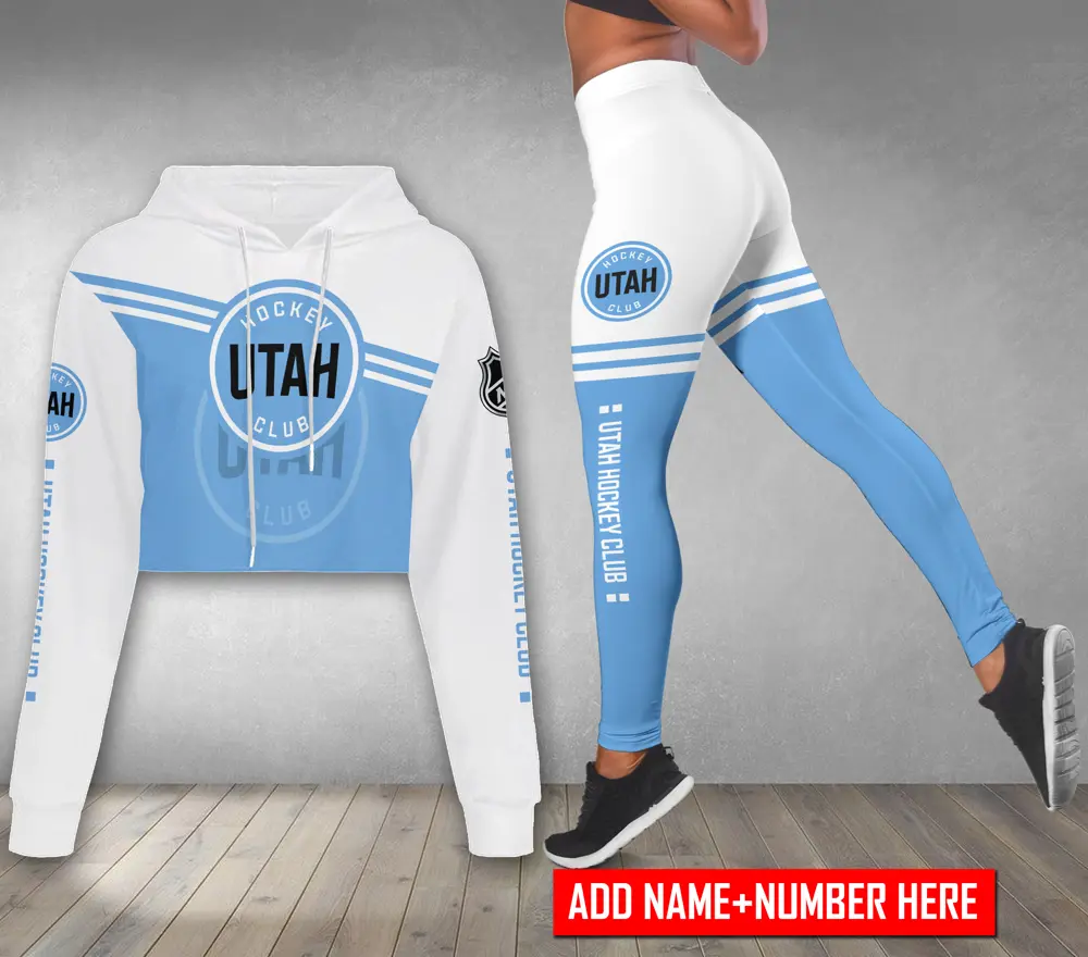 Utah-Hockey-Club-Personalized-Combo-Croptop-Hoodie-And-Leggings-CHL1179 Utah Hockey Club Personalized Combo Croptop Hoodie And Leggings CHL1179