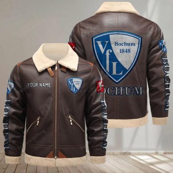 VfL Bochum Leather Jacket - Brown