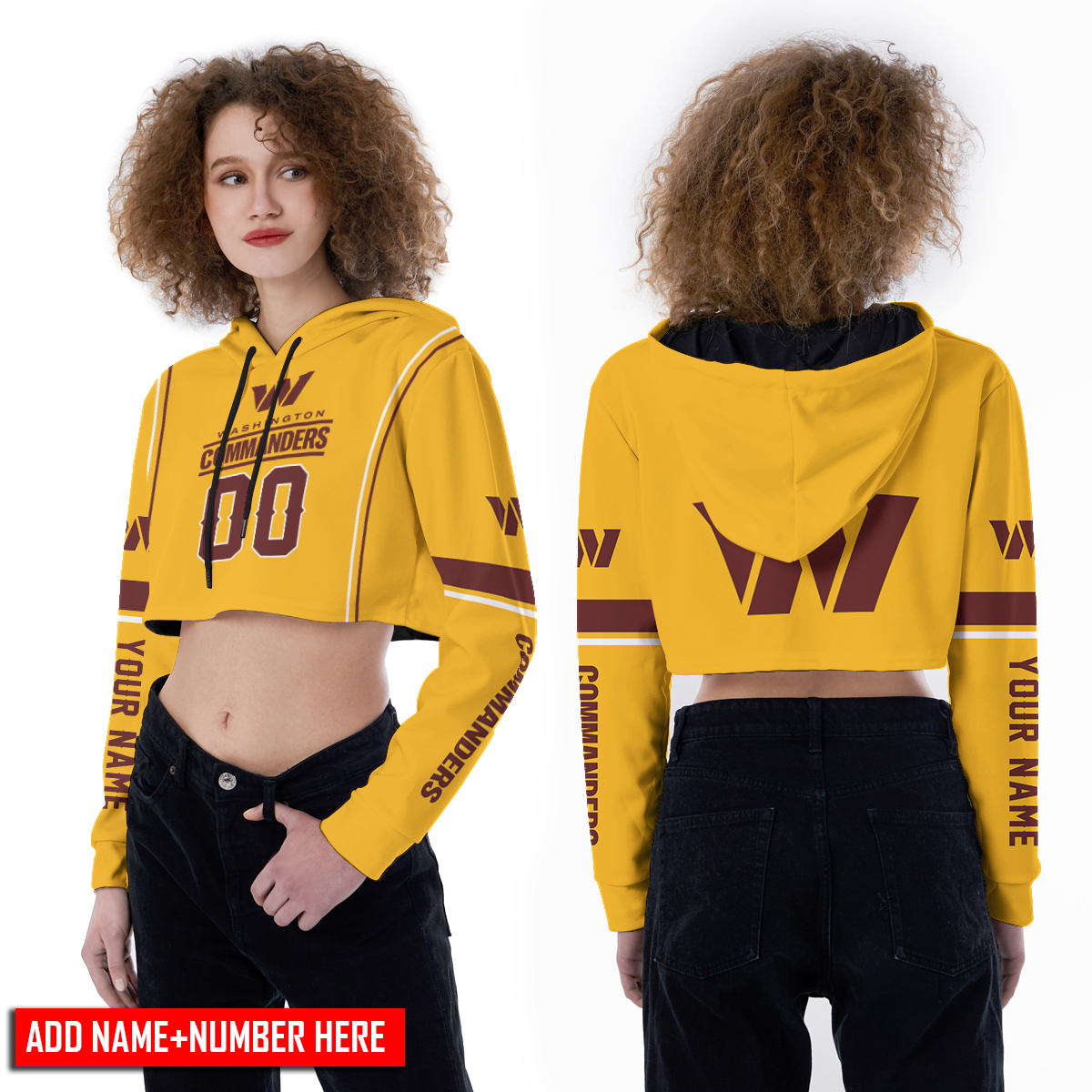 Washington-Commanders-Personalized-Combo-Croptop-Hoodie-And-Leggings-CHL1176-2