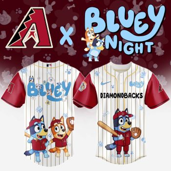 Arizona Diamondbacks MLB x Bluey And Bingo Special Edition Baseball Jersey 2025 DBJ1001