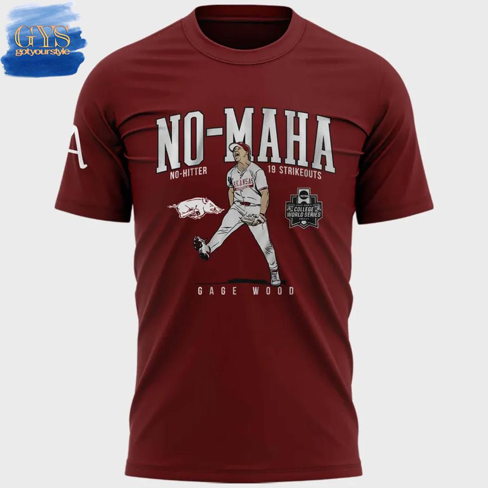 Arkansas-Razorbacks-No-Hitter-No-Maha-Special-Edition-Unisex-Performance-T-Shirt-2