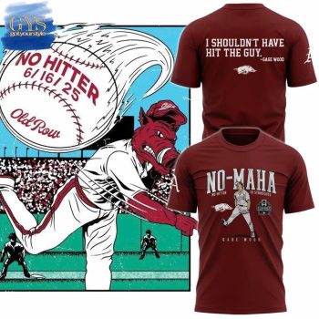 Arkansas Razorbacks No Hitter No-Maha Special Edition Unisex Performance T-Shirt