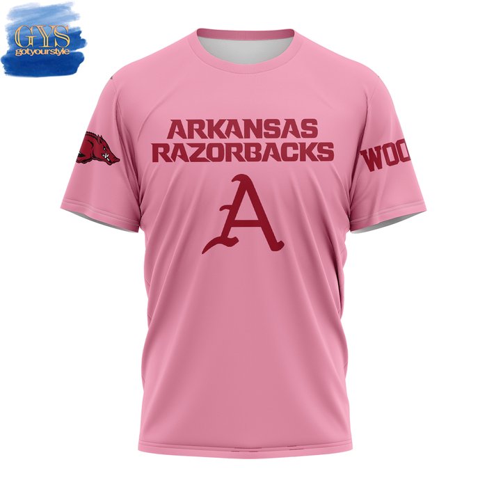 Arkansas Razorbacks No One Fights Alone Limited Pink Shirt