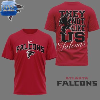 Atlanta Falcons They Not Like Us Limited Red Unisex Performance T-Shirt