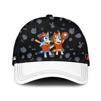 Baltimore Orioles MLB x Bluey And Bingo Special Edition Classic Cap 2025 DBJ1034