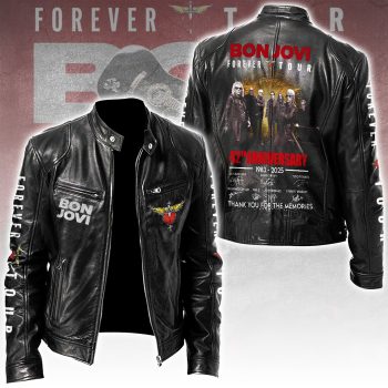 Bon Jovi Motorcycle Leather Jacket