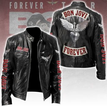 Bon Jovi Motorcycle Leather Jacket