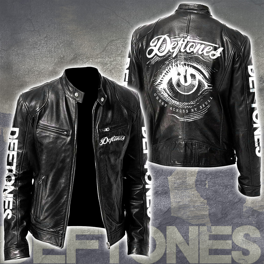 Deftones-Motorcycle-Leather-Jacket Deftones Motorcycle Leather Jacket
