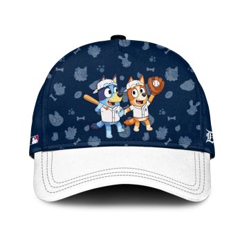 Detroit Tigers MLB x Bluey And Bingo Special Edition Classic Cap 2025 DBJ1040