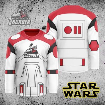 ECHL Adirondack Thunder X Star Wars Hockey Jersey