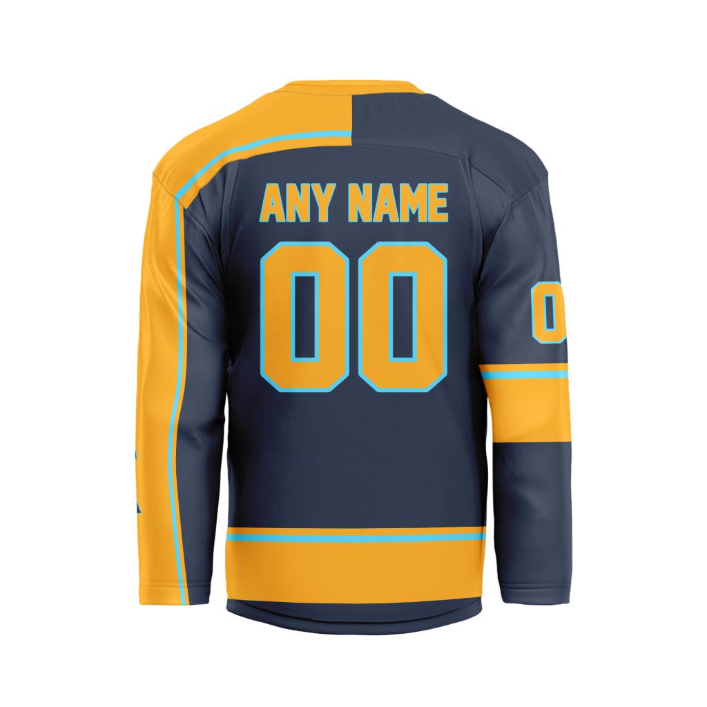 ECHL-Atlanta-Gladiators-Personalized-Navy-V-shaped-Hockey-Jersey-1