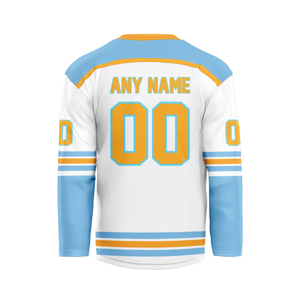 ECHL-Atlanta-Gladiators-Personalized-White-V-shaped-Hockey-Jersey-1