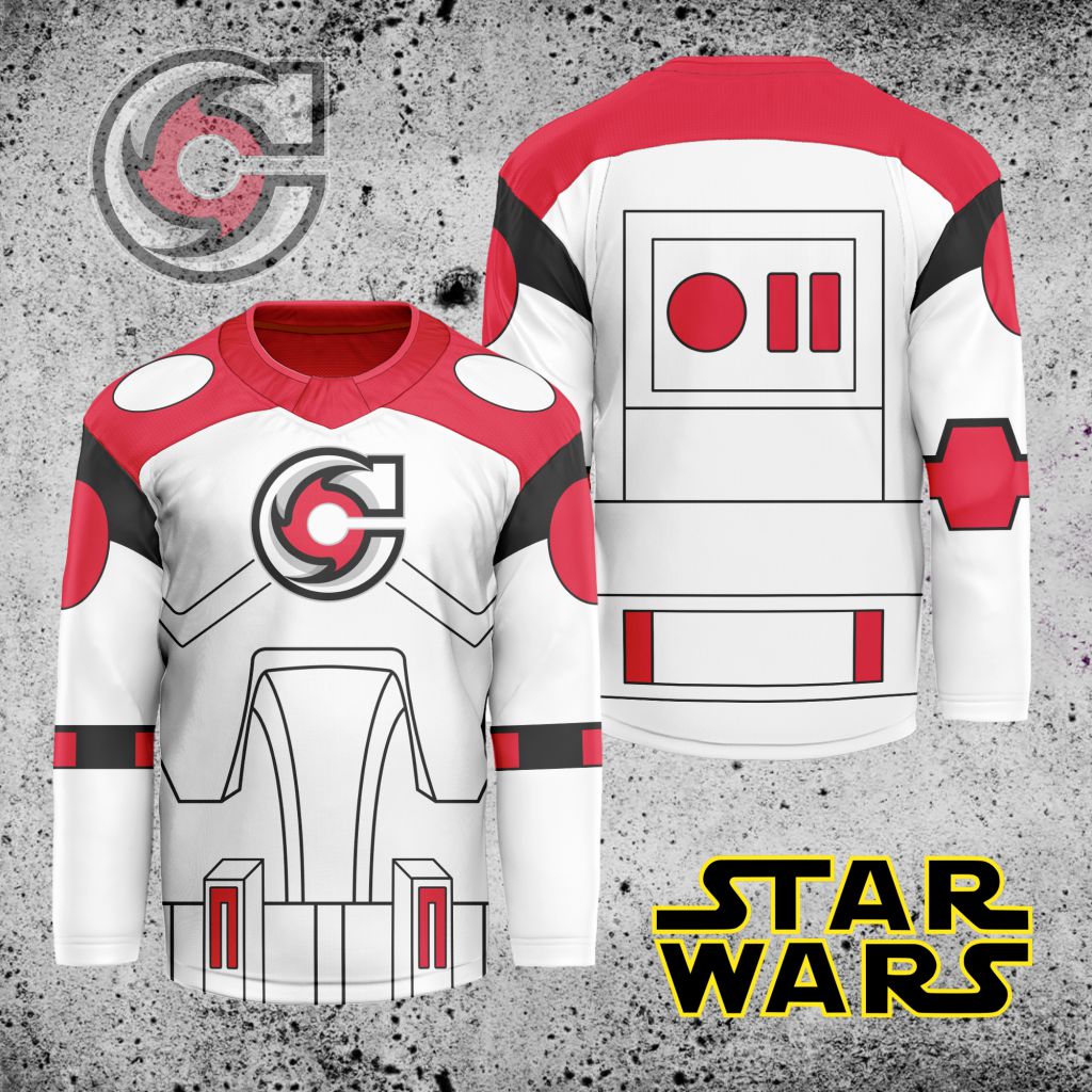 ECHL-Cincinnati-Cyclones-X-Star-Wars-Hockey-Jersey ECHL Cincinnati Cyclones X Star Wars Hockey Jersey
