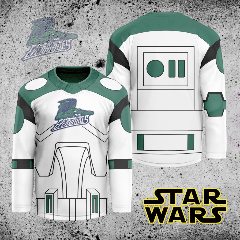 ECHL-Florida-Everblades-X-Star-Wars-Hockey-Jersey ECHL Florida Everblades X Star Wars Hockey Jersey