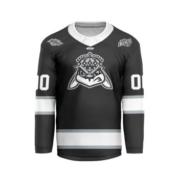 ECHL Greenville Swamp Rabbits Personalized Kings V-shaped Hockey Jersey