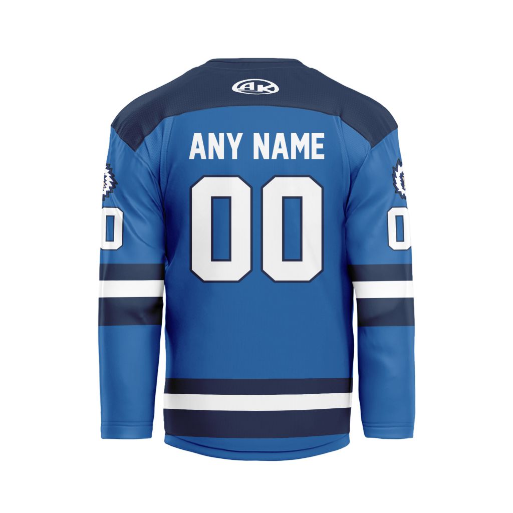 ECHL-Jacksonville-Icemen-Personalized-Blue-V-shaped-Hockey-Jersey-1