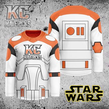 ECHL Kansas City Mavericks X Star Wars Hockey Jersey
