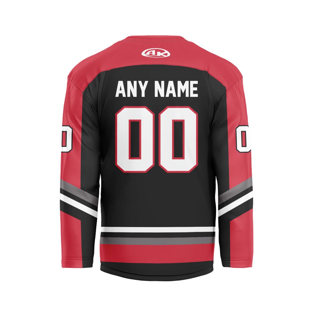 ECHL-Rapid-City-Rush-Personalized-Black-V-shaped-Hockey-Jersey-1