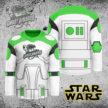 ECHL Savannah Ghost Pirates X Star Wars Hockey Jersey