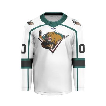 ECHL Toledo Walleye Personalized Away V-shaped Hockey Jersey