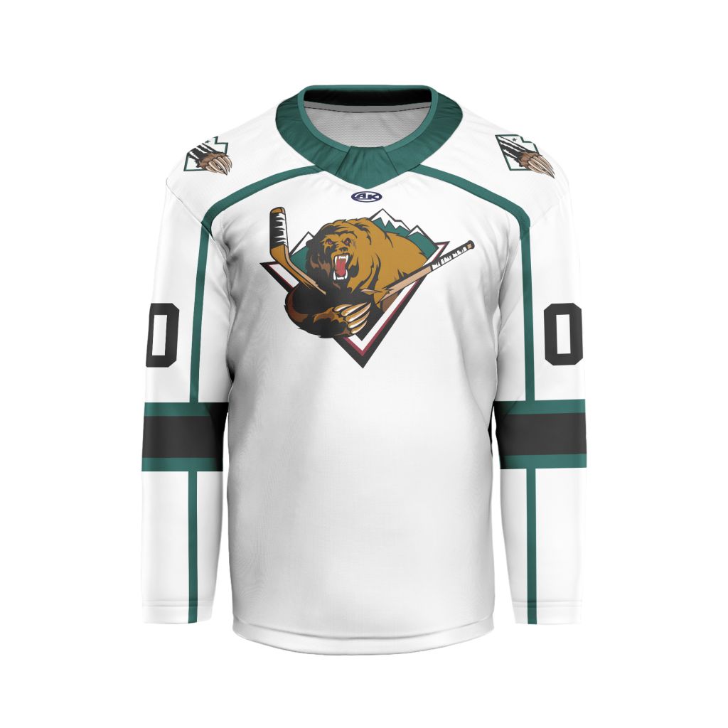 ECHL-Toledo-Walleye-Personalized-Away-V-shaped-Hockey-Jersey ECHL Toledo Walleye Personalized Away V-shaped Hockey Jersey