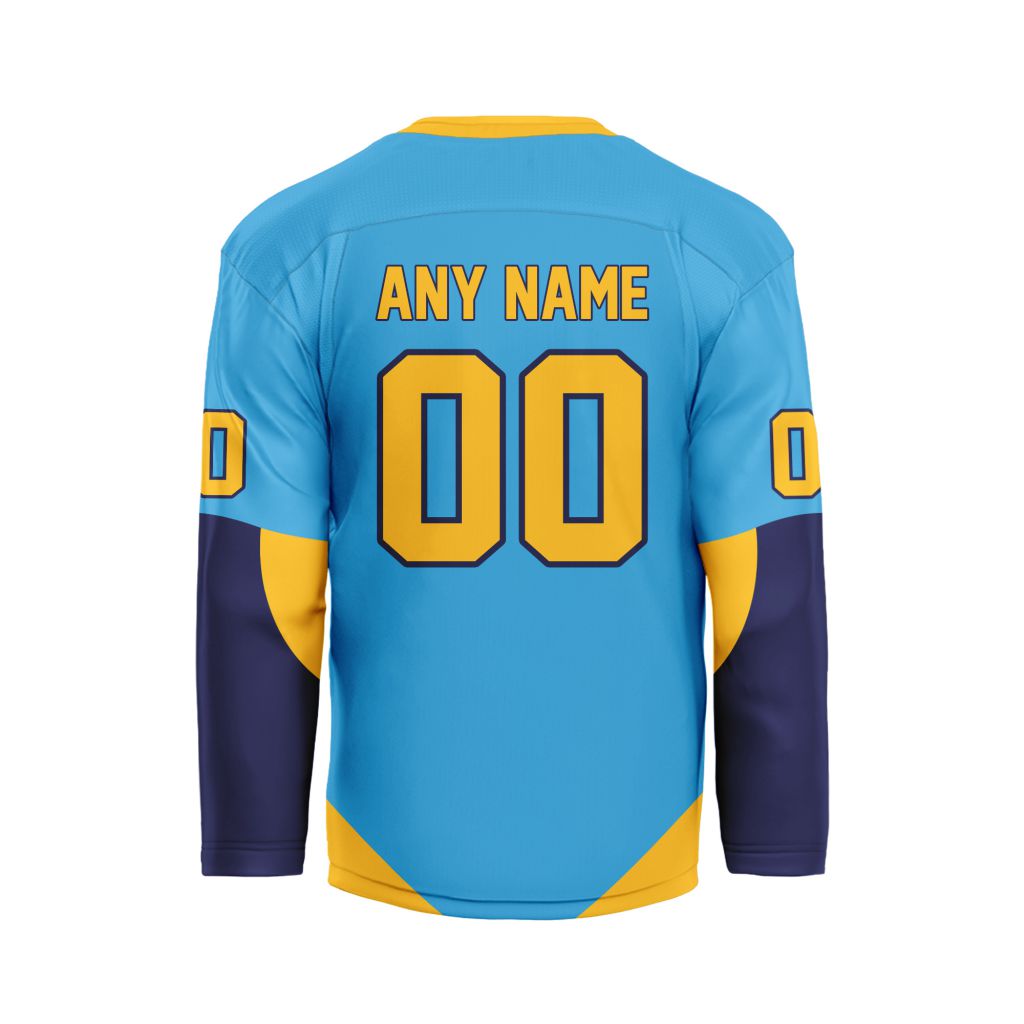 ECHL-Toledo-Walleye-Personalized-Blue-V-shaped-Hockey-Jersey-1
