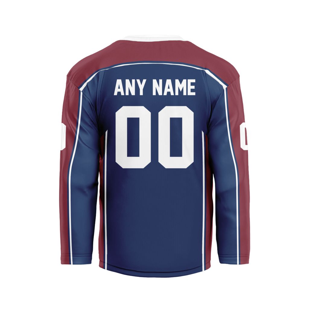 ECHL-Tulsa-Oilers-Personalized-Navy-V-shaped-Hockey-Jersey-1