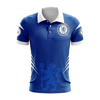 EPL Chelsea Football Club Personalized Name Polo Shirt