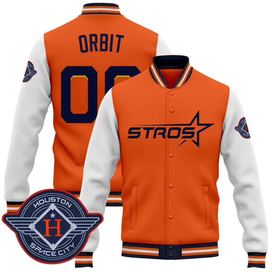 Houston-Astros-2025-City-Connect-Baseball-Jacket-Varsity-Jacket-Orange-Orbit Houston Astros 2025 City Connect Baseball Jacket Varsity Jacket - Orange Orbit