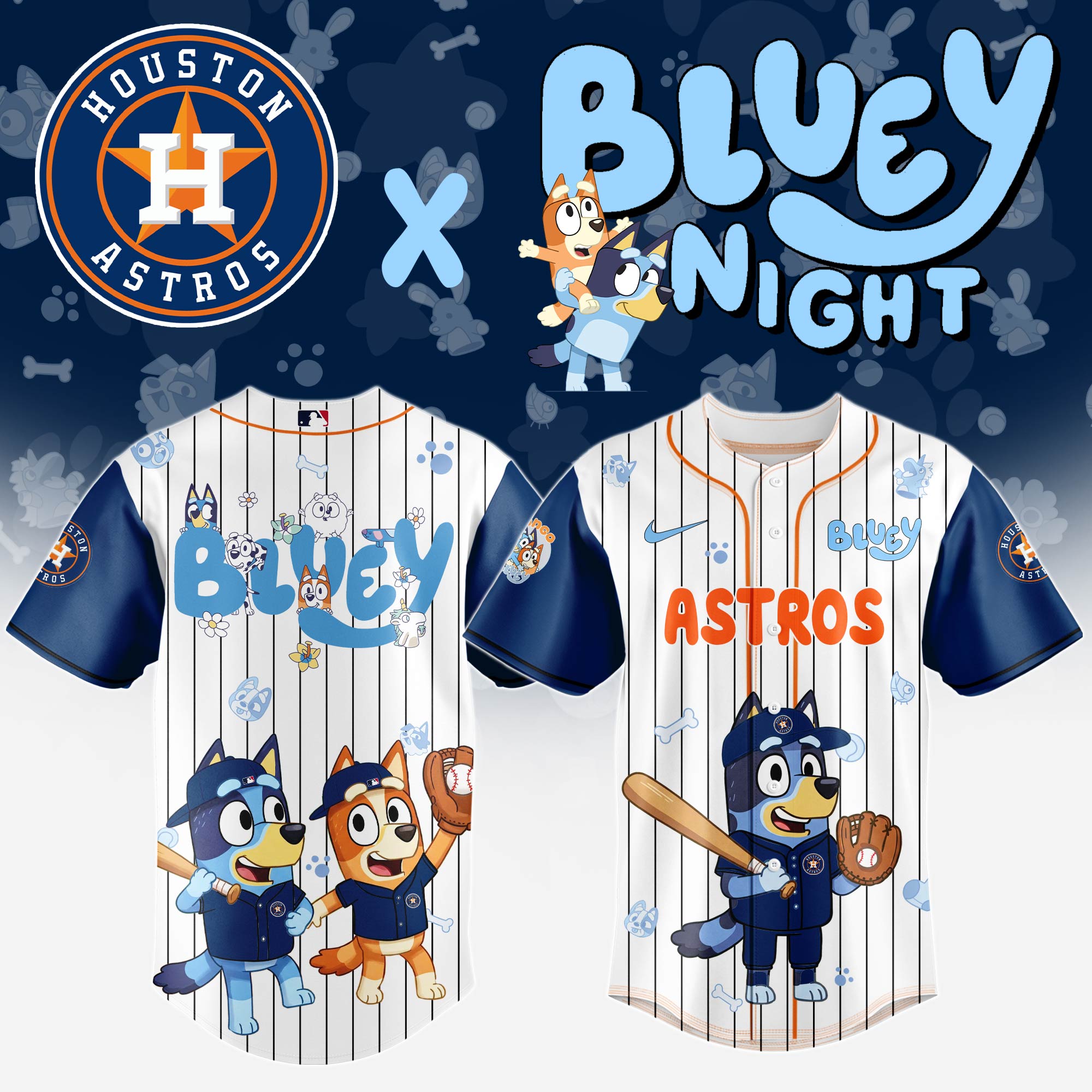 Houston-Astros-MLB-x-Bluey-And-Bingo-Special-Edition-Baseball-Jersey-2025-DBJ1000 Houston Astros MLB x Bluey And Bingo Special Edition Baseball Jersey 2025 DBJ1000
